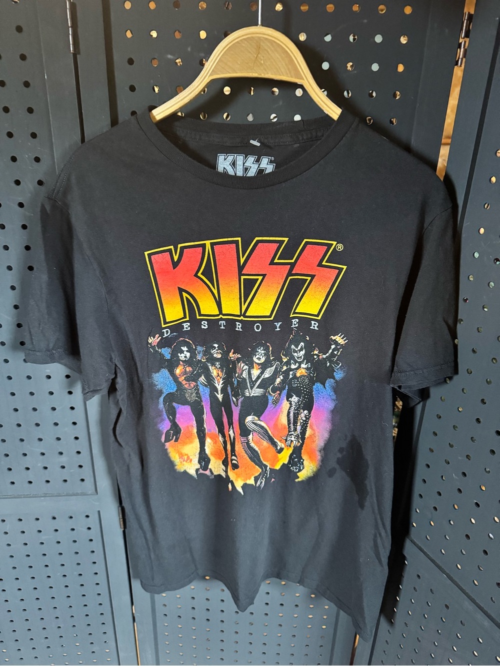 KISS Black 'Destroyer' Graphic Tee